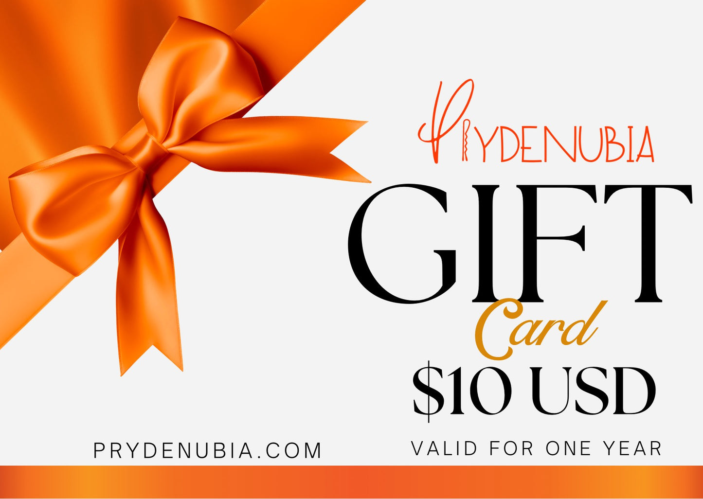 Prydenubia Gift Card