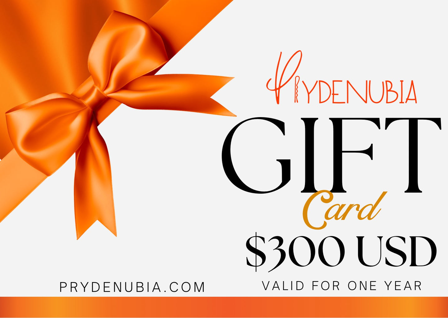 Prydenubia Gift Card