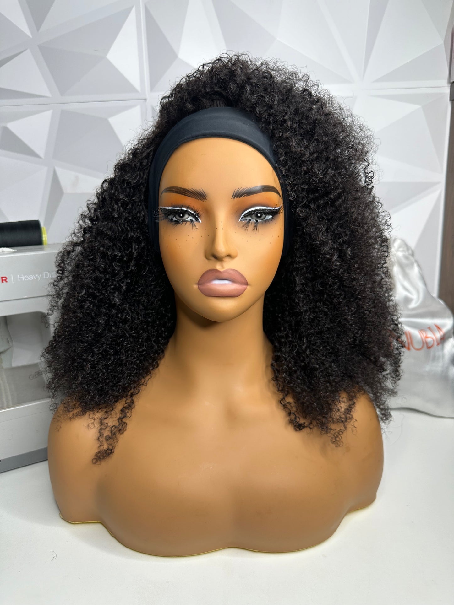 Afro Kinky Headband Wig