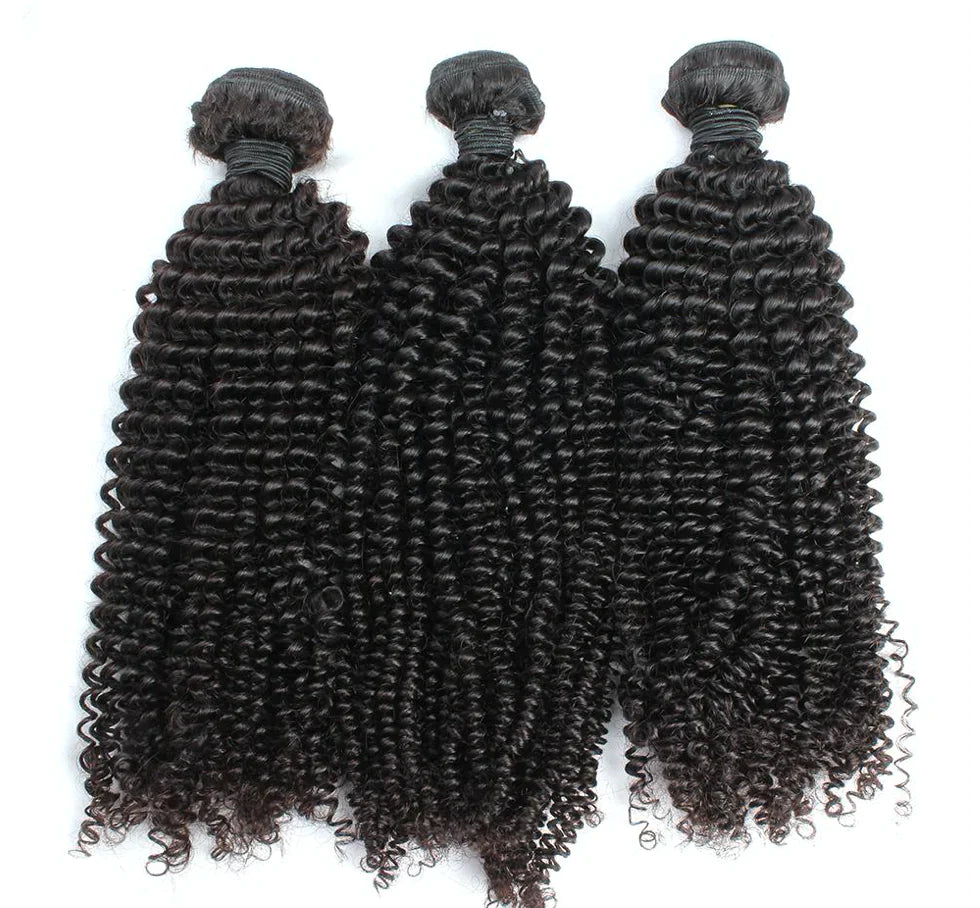 4 Bundles Kinky curly